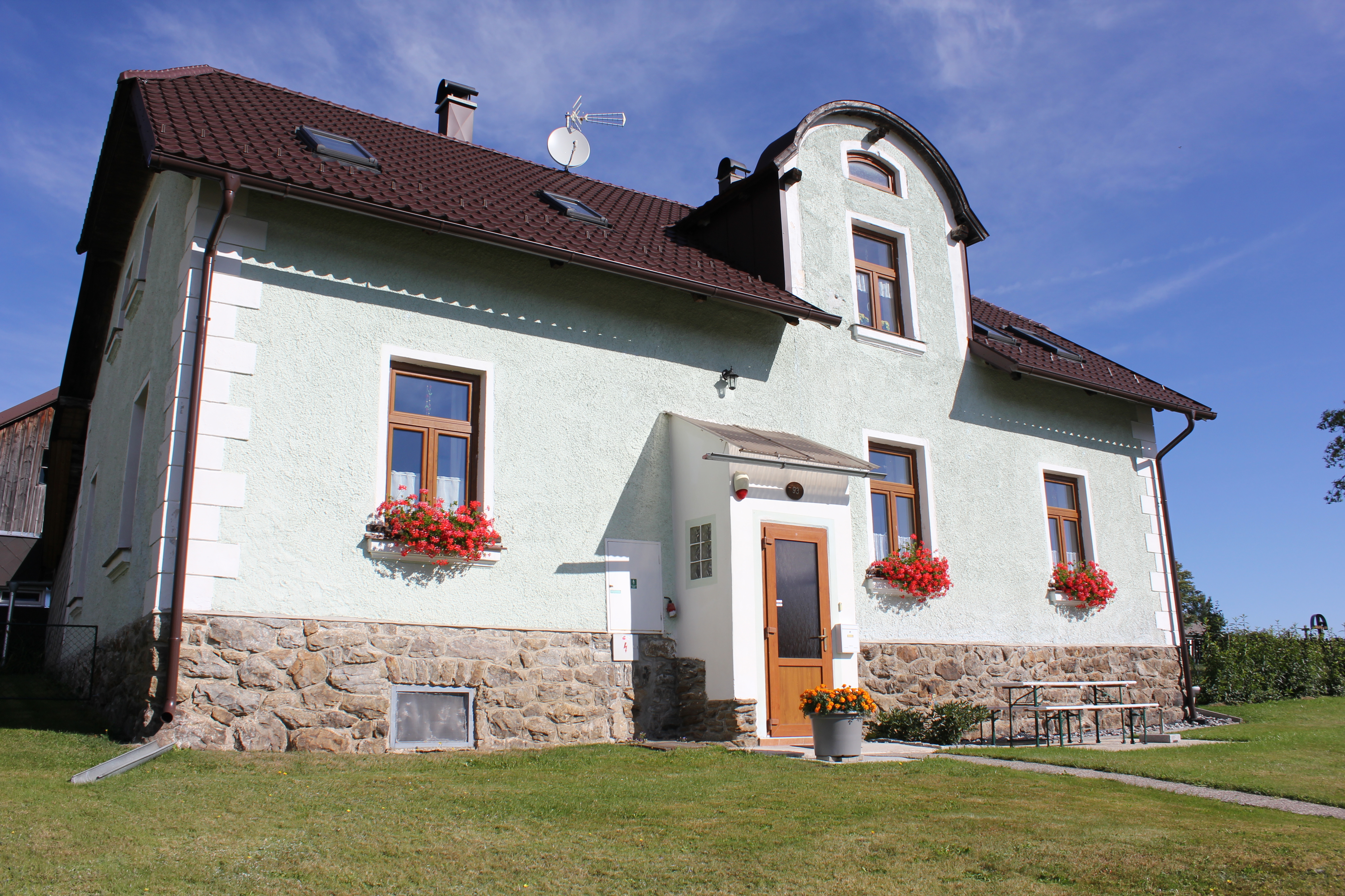 Das Haus im Sommer